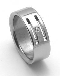 RZ06104 dámský ocelový prstýnek

