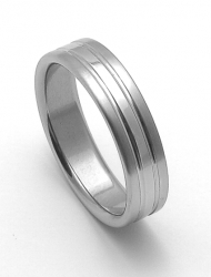 Snubní prsteny z chirurgické oceli SRZ6248