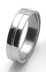 Snubní prsteny z chirurgické oceli SRZ6118