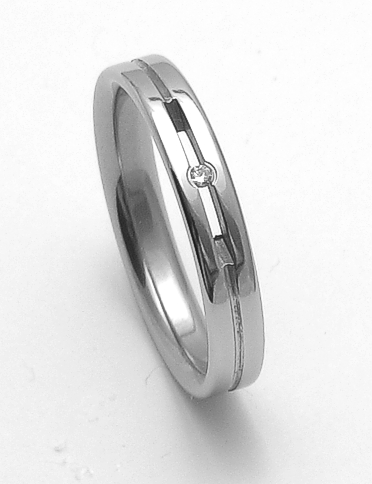 RZ04026 dámský ocelový prstýnek

