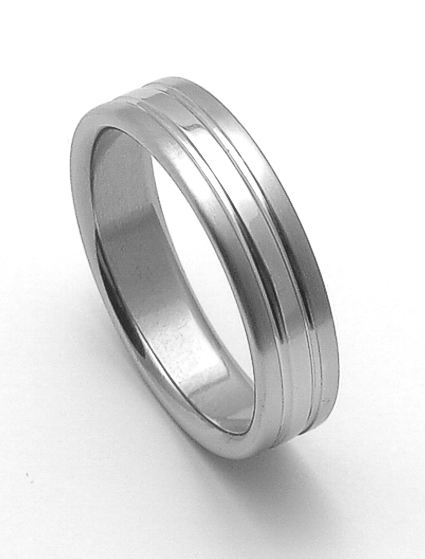 RZ06248 dámský pánský ocelový prstýnek

