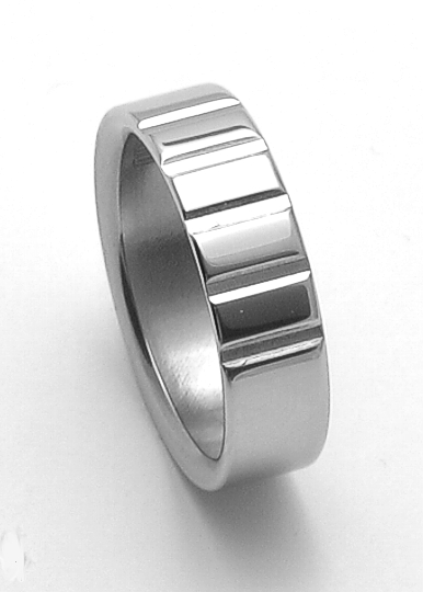 RZ86009 pánský ocelový prstýnek

